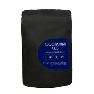 Сосновый лес, чай черный ароматизированный, 60 г