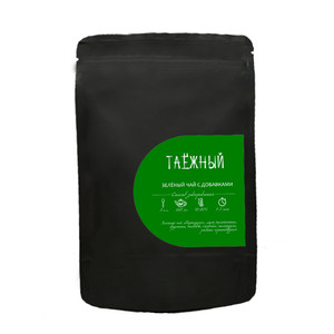Таежный, чай зеленый ароматизированный, 60 г
