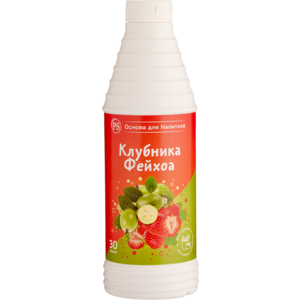 PS Фейхоа/Клубника, основа для напитков, 1 кг